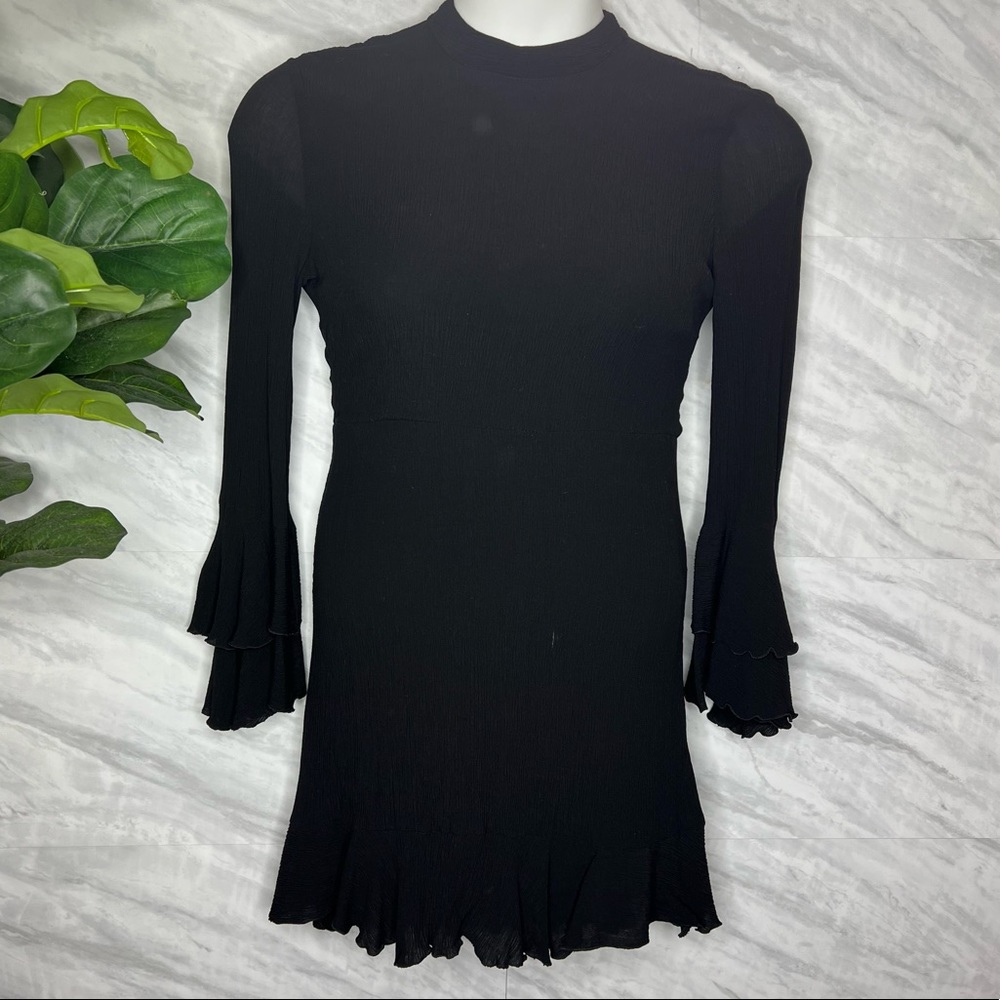 ZARA Black Mini Dress Medium